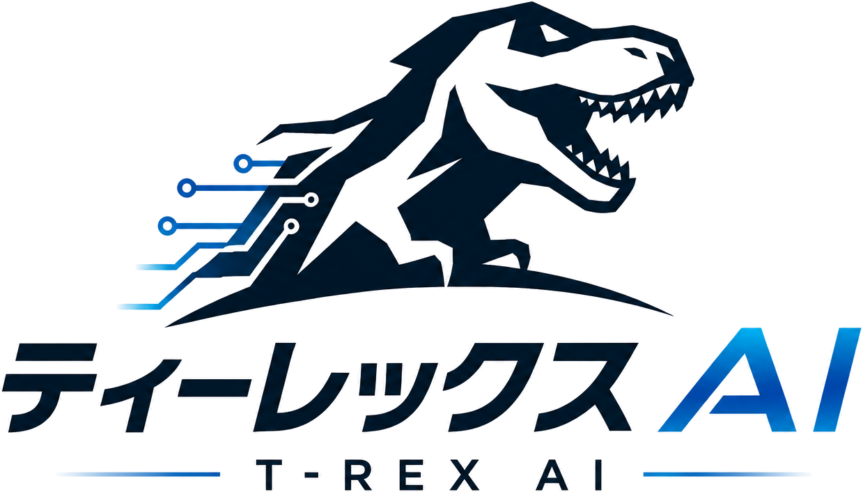ティーレックスAI ロゴ